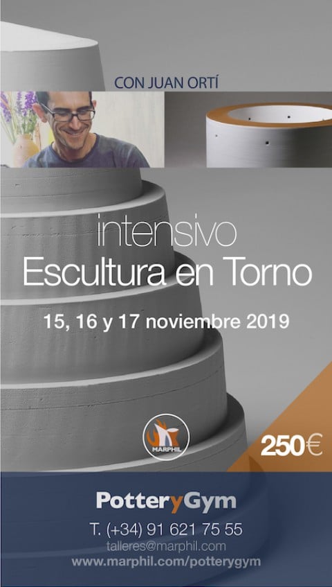 Intensivo Escultura en Torno con Juan Ort&iacute; - 250&euro;