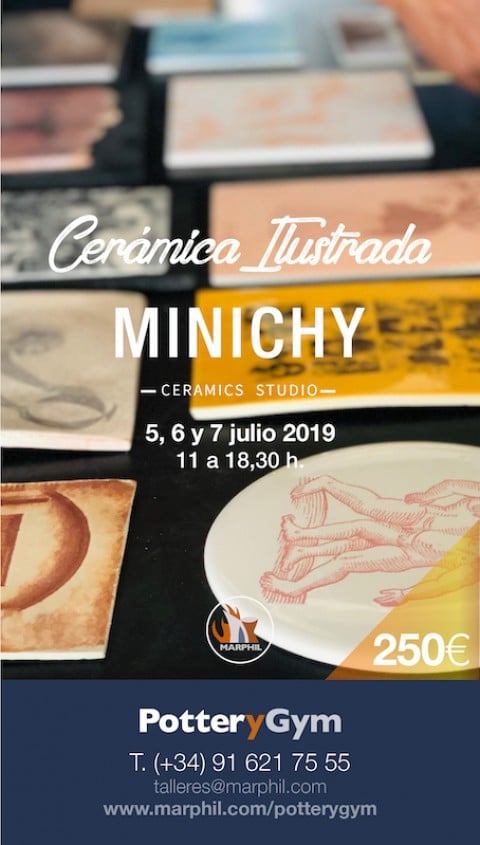 Cer&aacute;mica Ilustrada con Minichy - 250&euro;